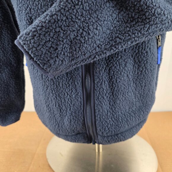 PATAGONIA Mens Retro Pile Blue Full Zip Fleece Sweater Jacket M - Picture 5 of 16